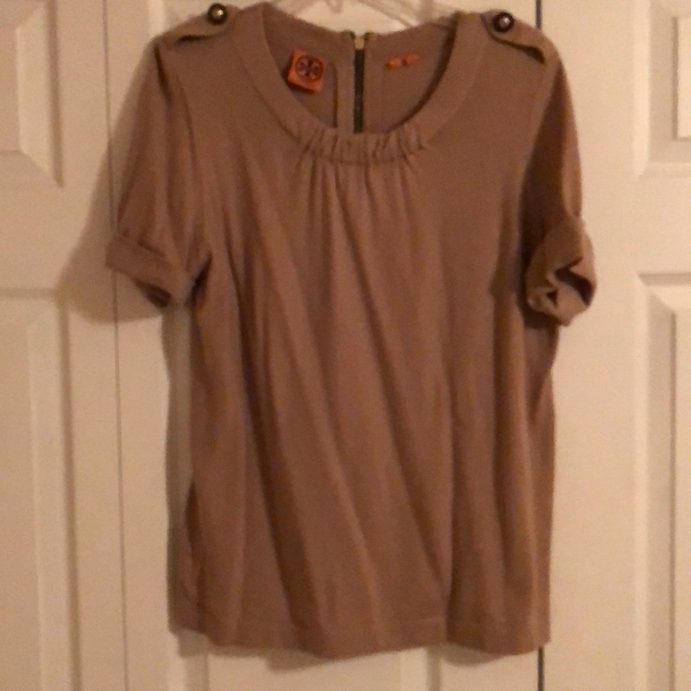 Brown Tory Burch Sweater Top